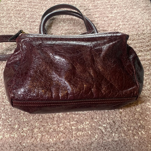 Givenchy Small Pandora Creased Patent Leather Shoulder Bag - Picture 11 of 16